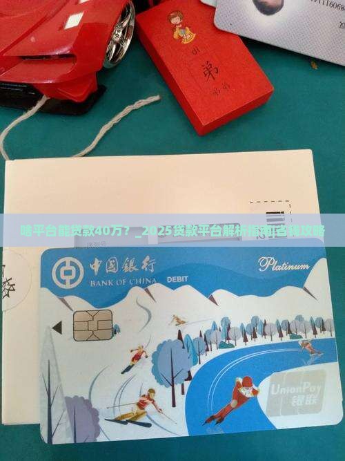 啥平台能贷款40万