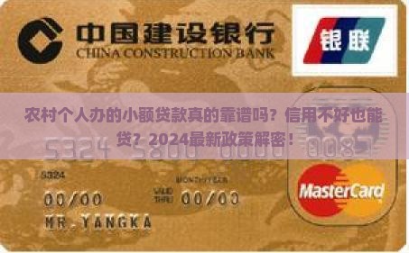 农村个人办的小额贷款