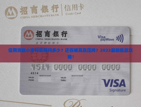 信用贷款小雪利息高吗多少