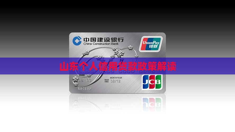 山东个人信用贷款政策