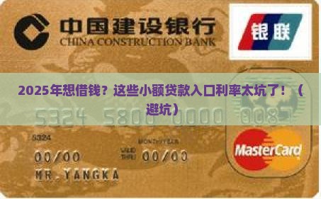 小额贷款入口最新利率