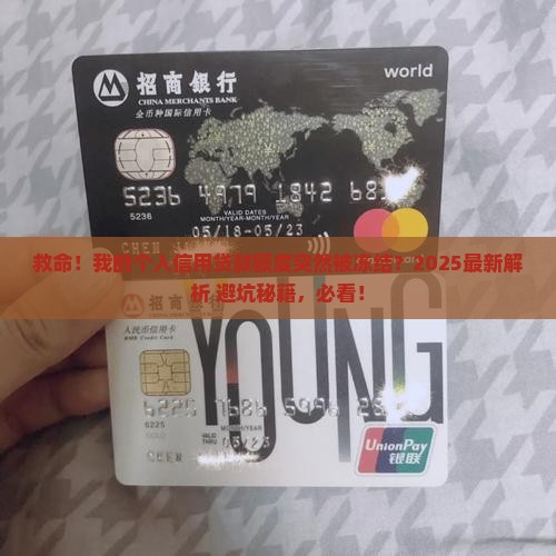 个人信用贷款额度被冻结