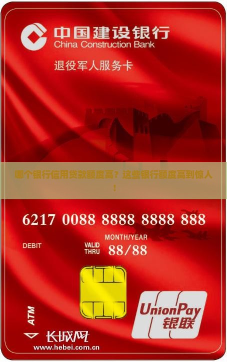 哪个银行信用贷款额度高