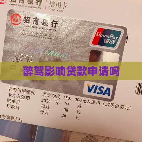 醉驾关了4个月能做信用贷款吗