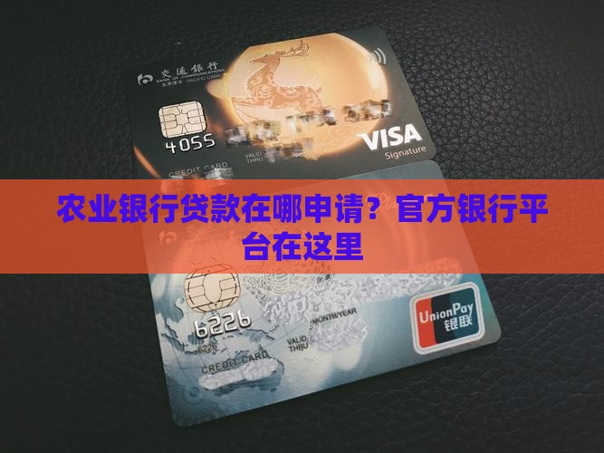 农行办贷款在哪个平台