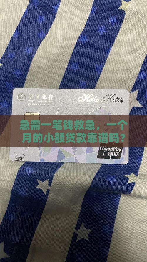 一个月左右的小额贷款