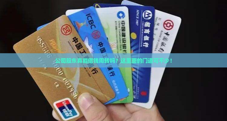 公司股东能贷款不