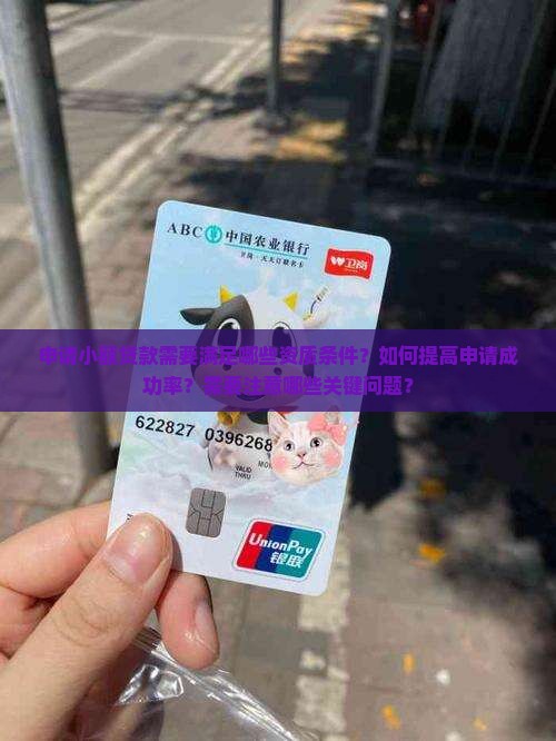 小额贷款资质申请条件