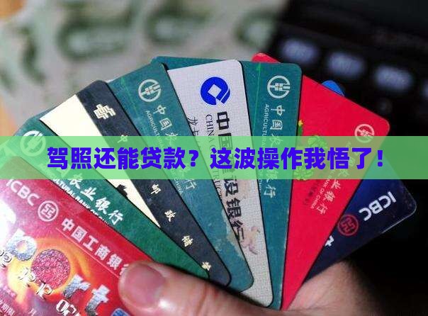 可以用驾驶证贷款的口子