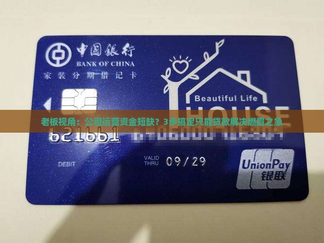 公司运营只能贷款