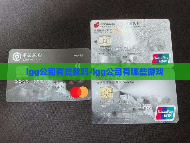 igg公司有贷款吗