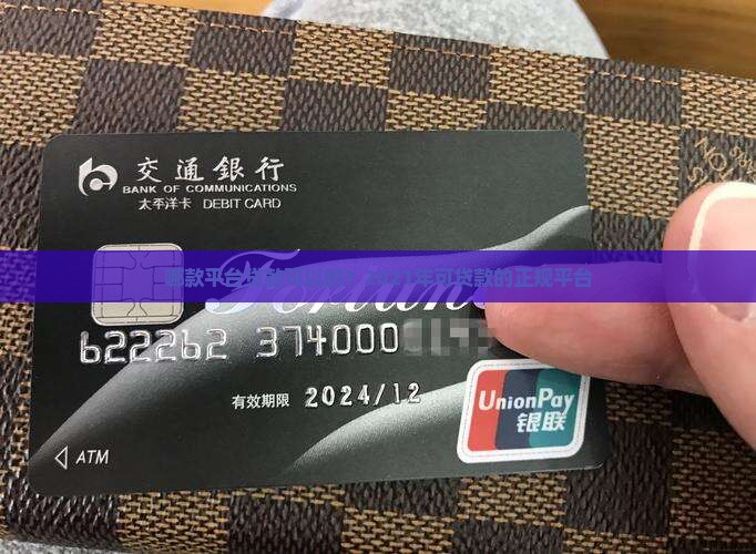 哪款平台贷款可以的 哪款平台贷款可以的