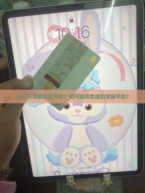 中行有一些什么贷款平台