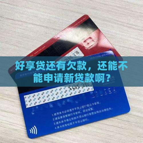 好享贷未结清能贷款吗