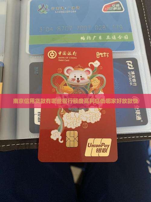 南京信用贷款有哪些银行