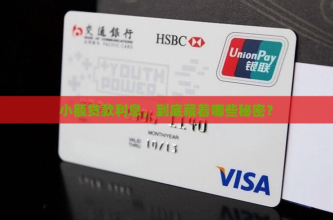 小额贷款的利息怎么样