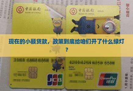 小额贷款现在的政策是什么