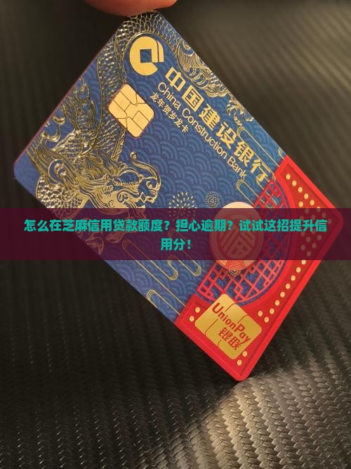 怎么在芝麻信用贷款额度