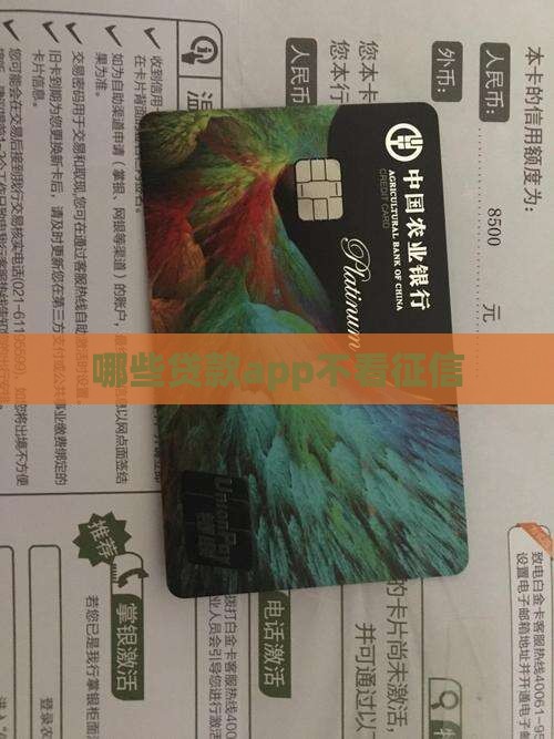 哪些大额贷款app不看征信