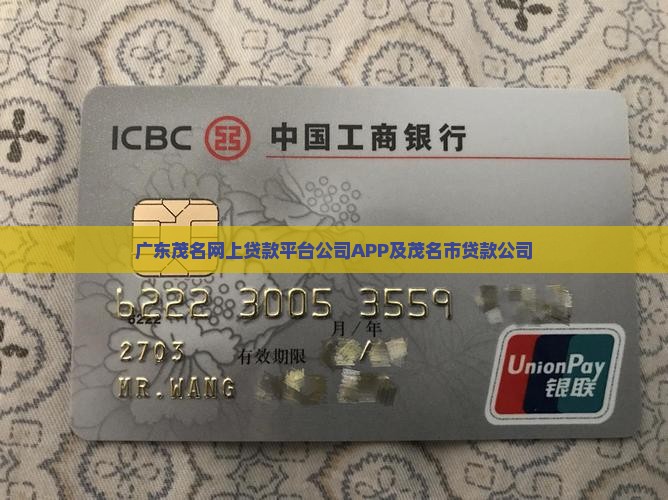 广东茂名网上贷款