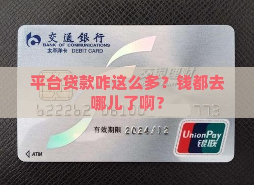 平台贷款怎么那么多 平台贷款怎么那么多