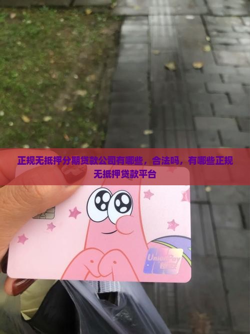 正规无抵押分期贷款公司