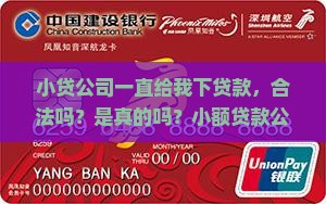 小贷公司一直给我下贷款
