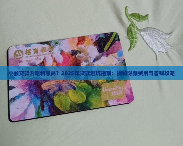 小额贷款为啥利息高