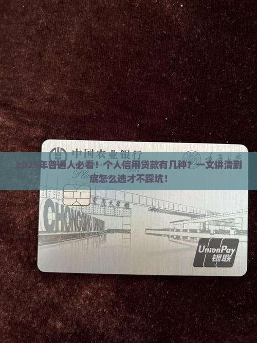 个人信用贷款有多少种类