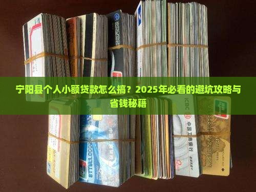 宁阳县个人小额贷款