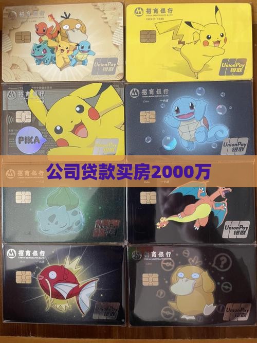 公司买楼贷款2000万