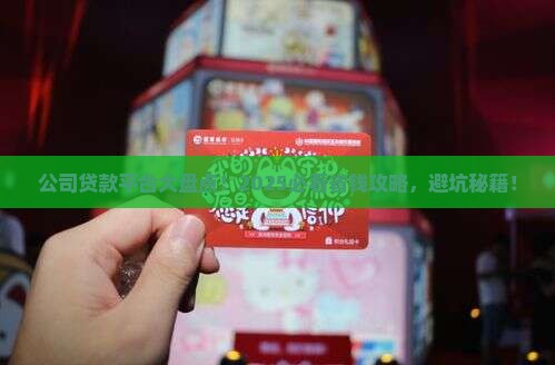 公司可以做的贷款平台