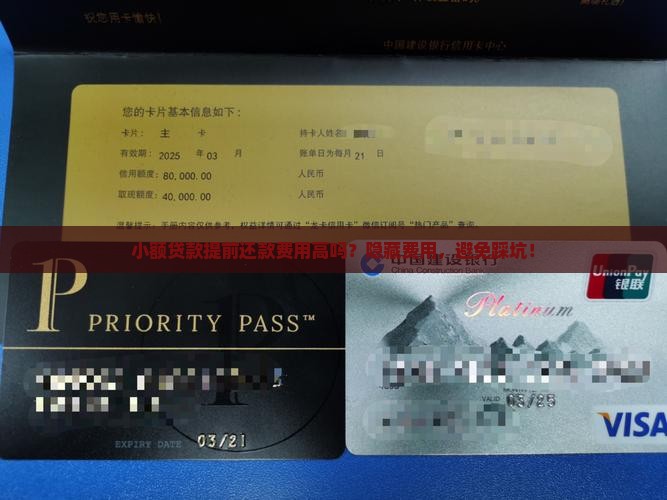 小额贷款提前还款费用