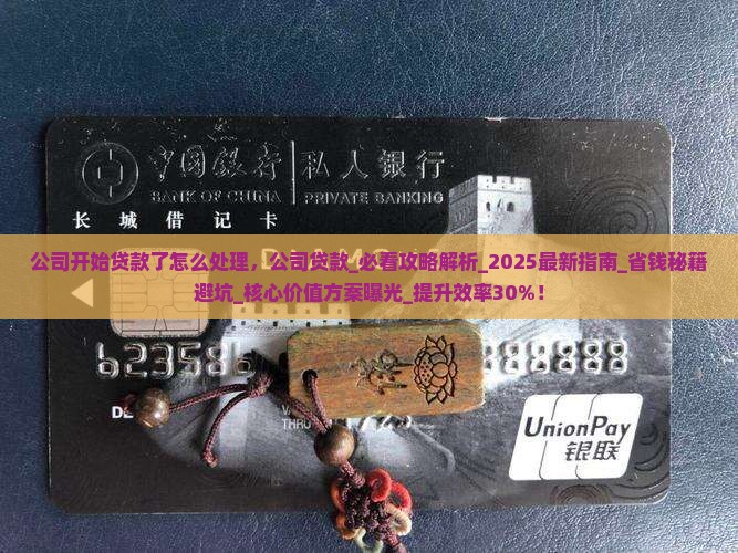 公司开始贷款了怎么处理