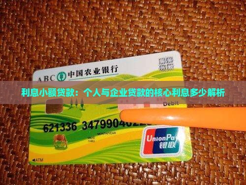 利息小额贷款