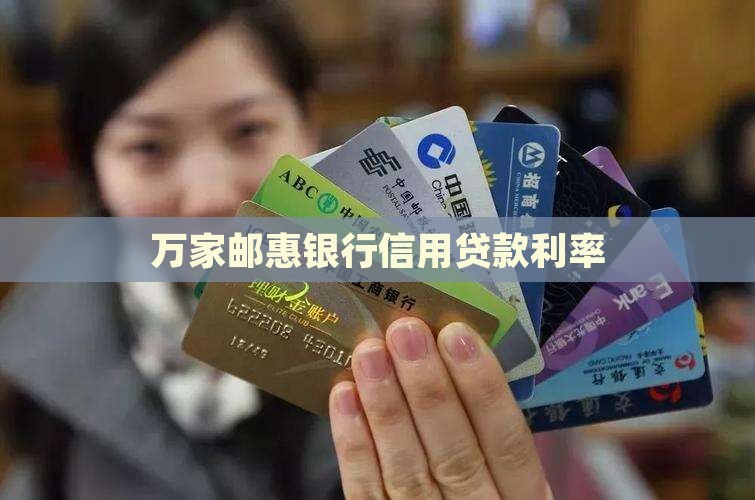 万家信用贷款利率