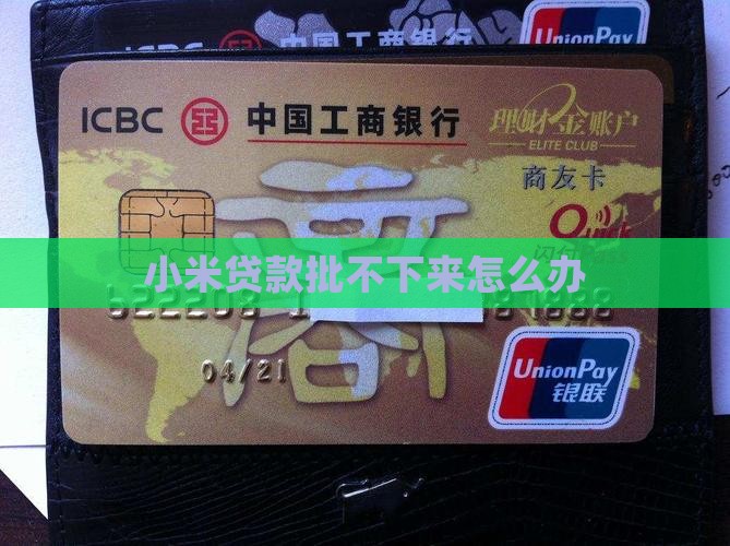 小米贷款批不下来
