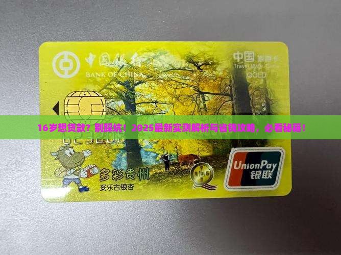 16岁可以贷款平台