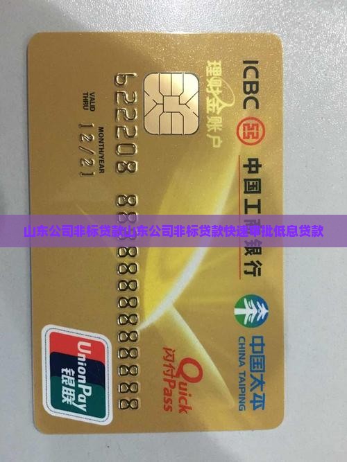 山东公司非标贷款