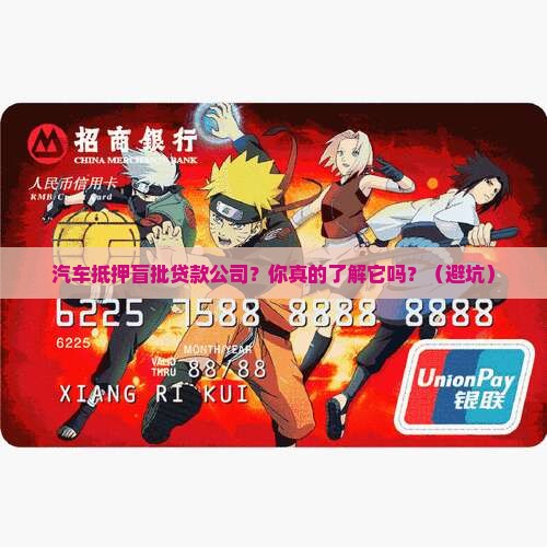 汽车抵押盲批贷款公司
