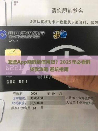 什么软件里有信用贷款