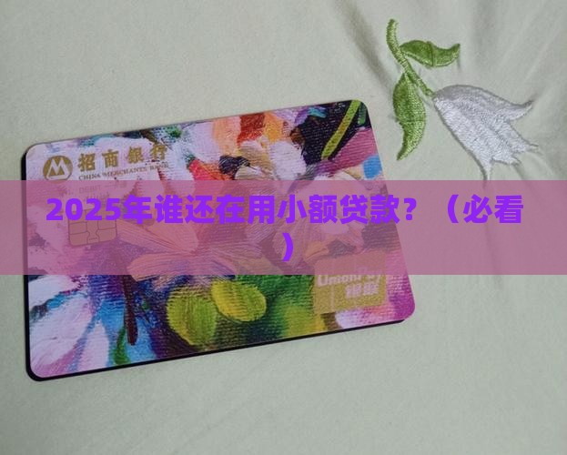 小额贷款都什么人