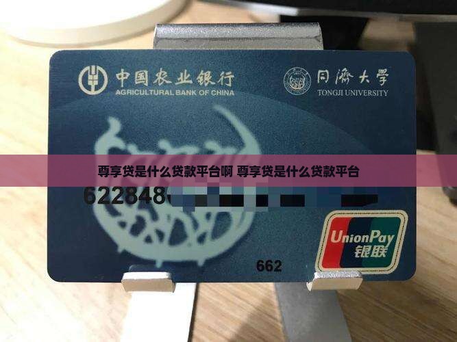 尊享贷是什么贷款平台