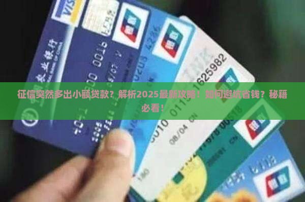 征信莫名其妙有小额贷款