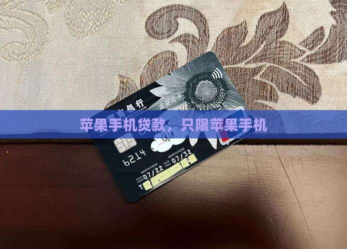 只限苹果手机贷款 只限苹果手机贷款