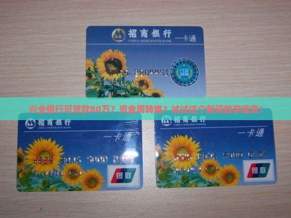 兴业银行可贷款80万