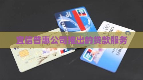 宜信普惠公司贷款