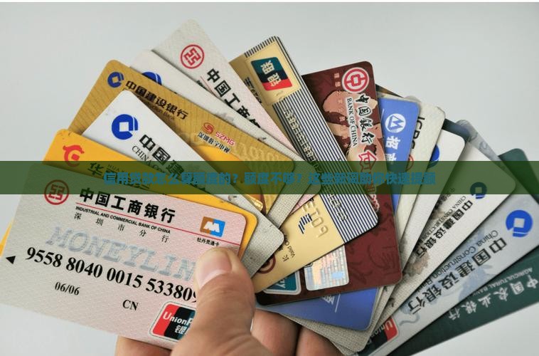 信用贷款怎么算额度的