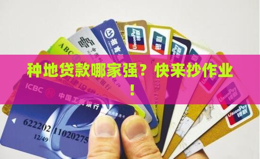 农业类贷款平台哪个好