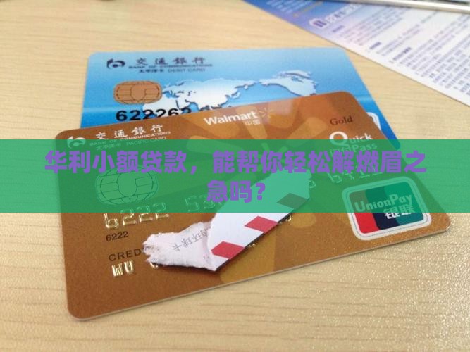 华利小额贷款